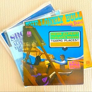 Vintage vinyl albums, Herb Alpert & The Tijuana Brass, set of 4